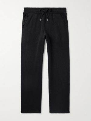 Straight-Leg Wool and Cashmere-Blend Sweatpants Straight-Leg Wool and Cashmere-Blend Sweatpants