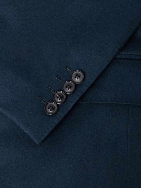 Double-Breasted Brushed Wool and Cashmere-Blend Blazer - CU