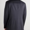 Double-Breasted Super 130s Wool Suit Jacket - BK Double-Breasted Super 130s Wool Suit Jacket - BK
