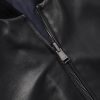Reversible Leather and Shell Bomber Jacket - CU