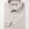 Striped Cotton-Poplin Shirt Striped Cotton-Poplin Shirt