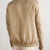 Linen and Silk-Blend Jacket - BK Linen and Silk-Blend Jacket - BK