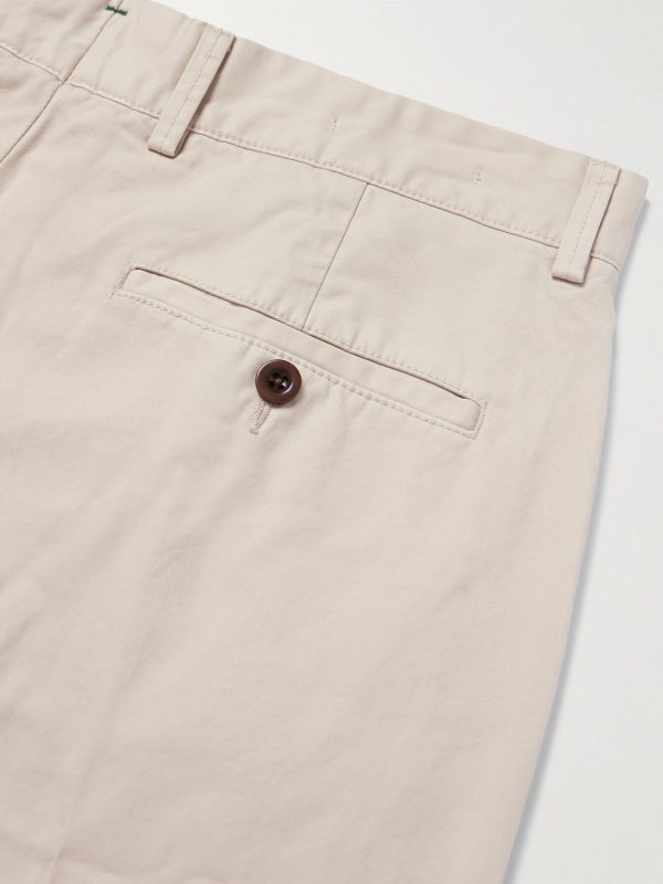 Field Slim-Fit Tapered Garment-Dyed Cotton-Twill Trousers - CU Field Slim-Fit Tapered Garment-Dyed Cotton-Twill Trousers - CU