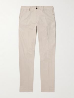Field Slim-Fit Tapered Garment-Dyed Cotton-Twill Trousers