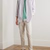 Field Slim-Fit Tapered Garment-Dyed Cotton-Twill Trousers - OU Field Slim-Fit Tapered Garment-Dyed Cotton-Twill Trousers - OU