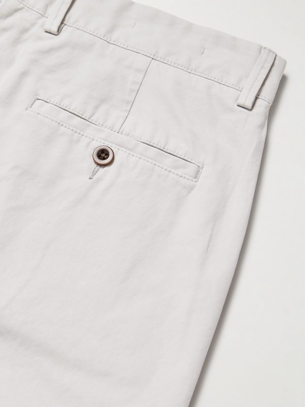 Field Straight-Leg Garment-Dyed Cotton-Twill Trousers - CU Field Straight-Leg Garment-Dyed Cotton-Twill Trousers - CU