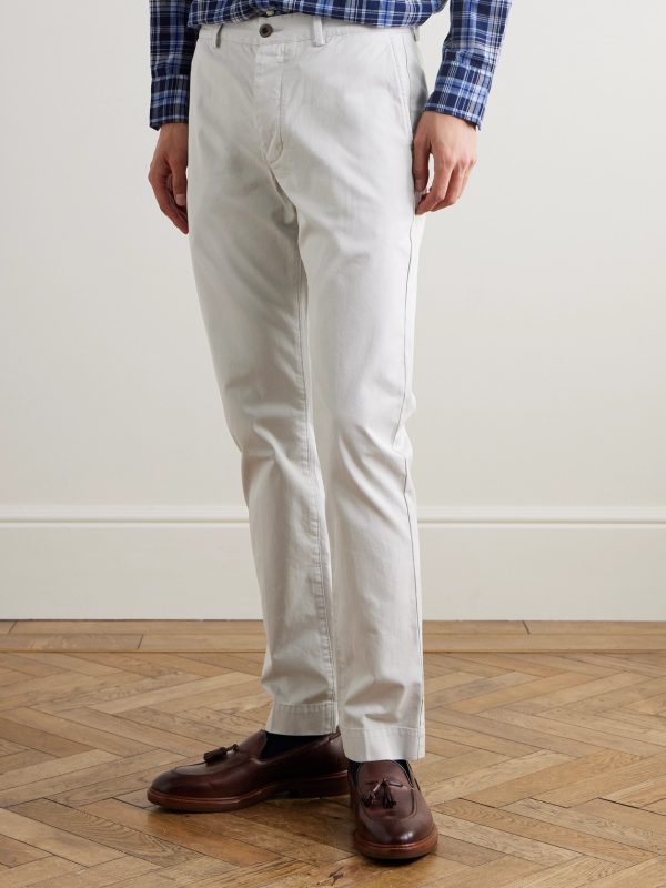 Field Straight-Leg Garment-Dyed Cotton-Twill Trousers - FR Field Straight-Leg Garment-Dyed Cotton-Twill Trousers - FR