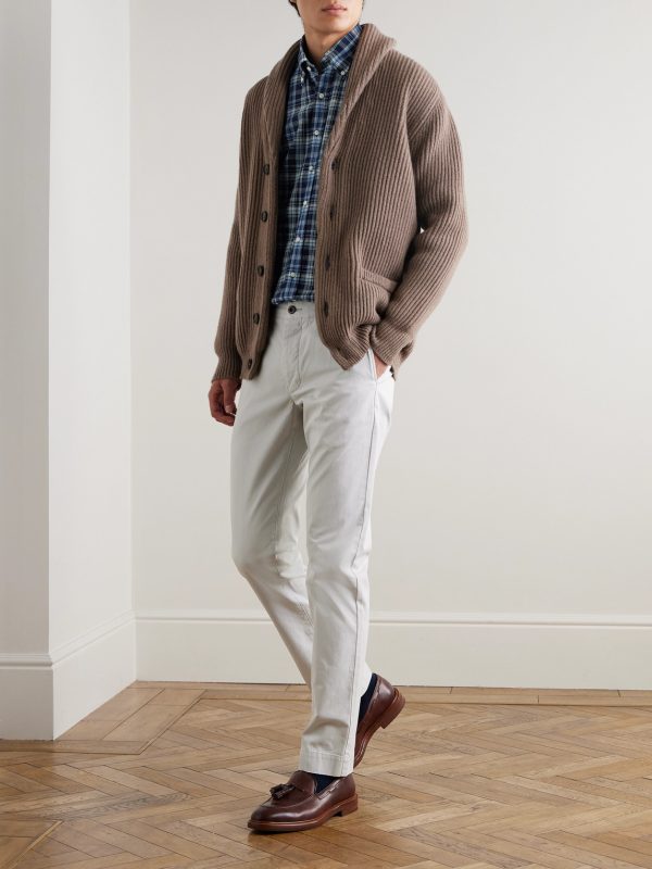 Field Straight-Leg Garment-Dyed Cotton-Twill Trousers - OU Field Straight-Leg Garment-Dyed Cotton-Twill Trousers - OU