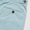 Slim-Fit Striped Cotton-Seersucker Shorts - CU
