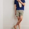 Slim-Fit Straight-Leg Garment-Dyed Cotton-Twill Shorts - OU Slim-Fit Straight-Leg Garment-Dyed Cotton-Twill Shorts - OU