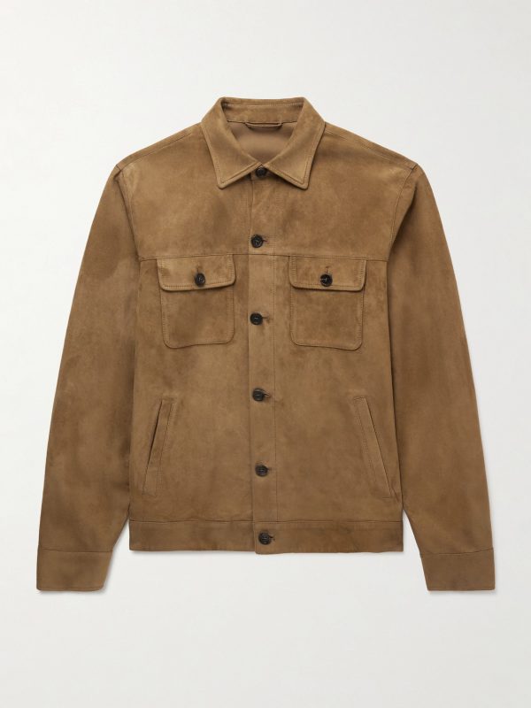 Suede Overshirt