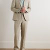 Button-Down Collar Checked Cotton-Poplin Shirt - OU