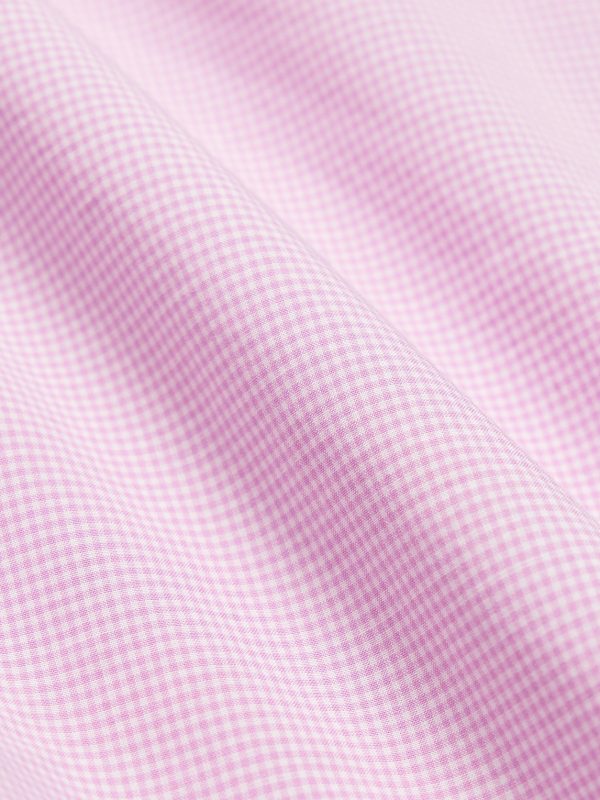 Spread-Collar Checked Cotton-Poplin Shirt - CU Spread-Collar Checked Cotton-Poplin Shirt - CU