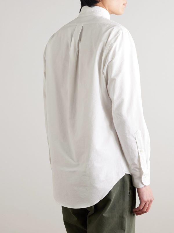 Button-Down Collar Cotton Oxford Shirt - BK Button-Down Collar Cotton Oxford Shirt - BK