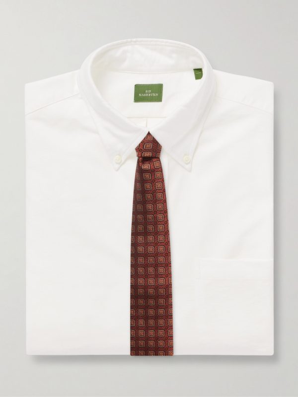 Button-Down Collar Cotton Oxford Shirt - E1 Button-Down Collar Cotton Oxford Shirt - E1