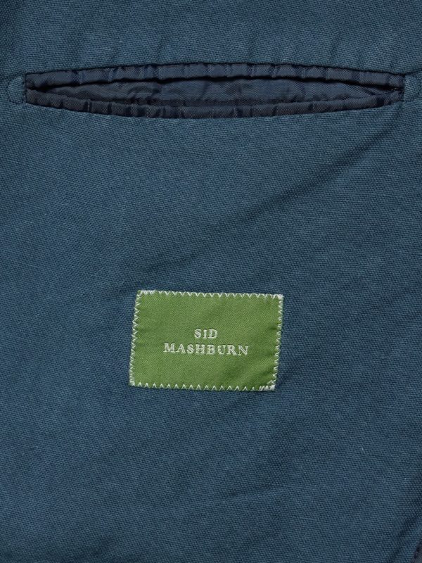 Butcher Hemp and Cotton-Blend Canvas Blazer - E1 Butcher Hemp and Cotton-Blend Canvas Blazer - E1