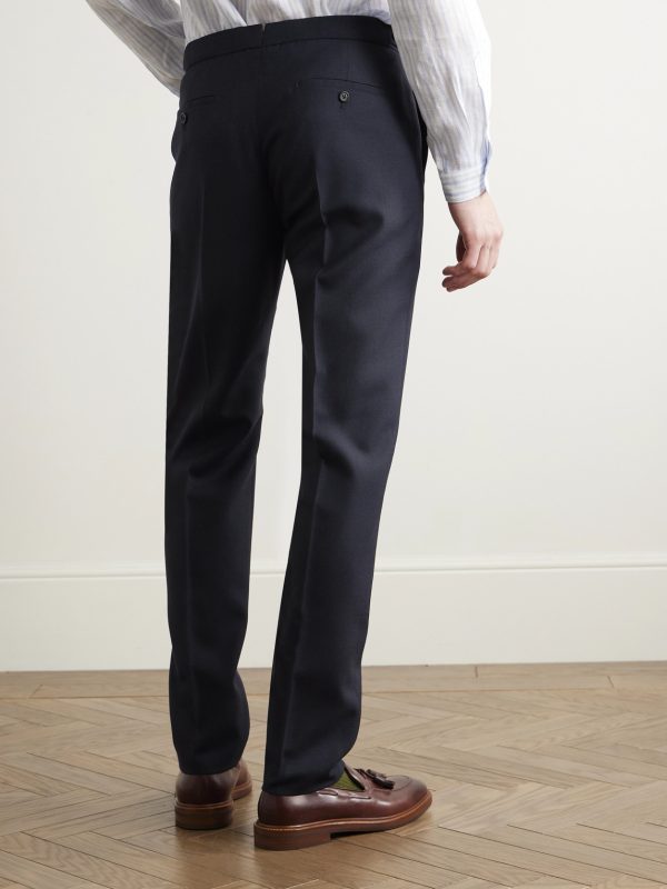 Ghost Slim-Fit Wool Suit Trousers - BK Ghost Slim-Fit Wool Suit Trousers - BK