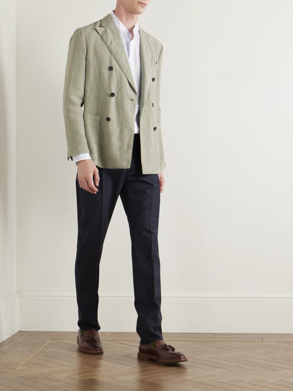 Ghost Slim-Fit Wool Suit Trousers - OU Ghost Slim-Fit Wool Suit Trousers - OU