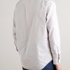 Checked Cotton-Poplin Shirt - BK Checked Cotton-Poplin Shirt - BK