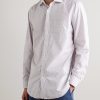 Checked Cotton-Poplin Shirt - FR Checked Cotton-Poplin Shirt - FR