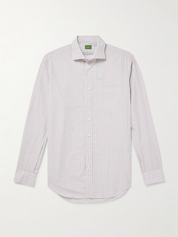 Checked Cotton-Poplin Shirt Checked Cotton-Poplin Shirt