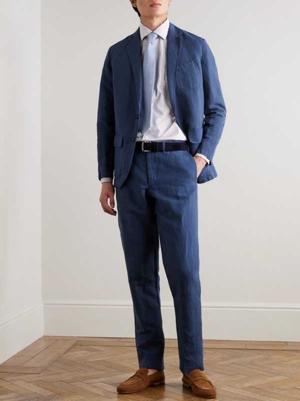 Checked Cotton-Poplin Shirt - OU Checked Cotton-Poplin Shirt - OU