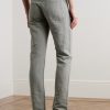 Straight-Leg Hemp and Cotton-Blend Canvas Trousers - BK Straight-Leg Hemp and Cotton-Blend Canvas Trousers - BK