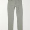 Straight-Leg Hemp and Cotton-Blend Canvas Trousers Straight-Leg Hemp and Cotton-Blend Canvas Trousers