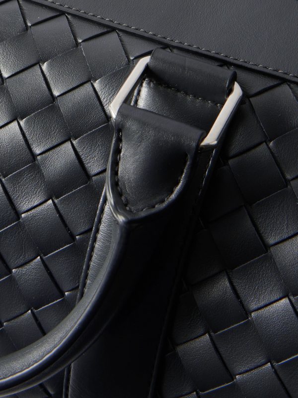 Intrecciato Leather Weekend Bag - CU Intrecciato Leather Weekend Bag - CU