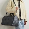 Intrecciato Leather Weekend Bag - E2 Intrecciato Leather Weekend Bag - E2