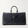 Intrecciato Leather Weekend Bag Intrecciato Leather Weekend Bag