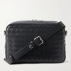 Intrecciato Leather Messenger Bag Intrecciato Leather Messenger Bag
