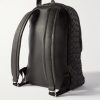 Intrecciato Full-Grain Leather Backpack - BK Intrecciato Full-Grain Leather Backpack - BK