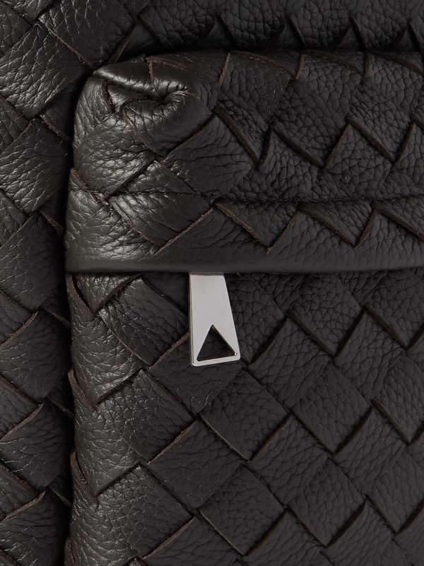 Intrecciato Full-Grain Leather Backpack - CU Intrecciato Full-Grain Leather Backpack - CU