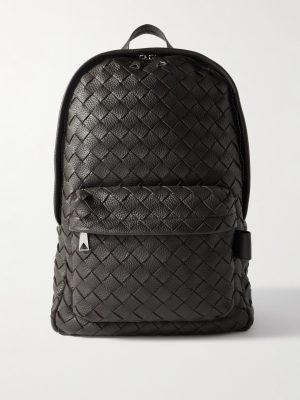 Intrecciato Full-Grain Leather Backpack Intrecciato Full-Grain Leather Backpack