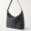 Intrecciato Textured-Leather Tote Bag - BK