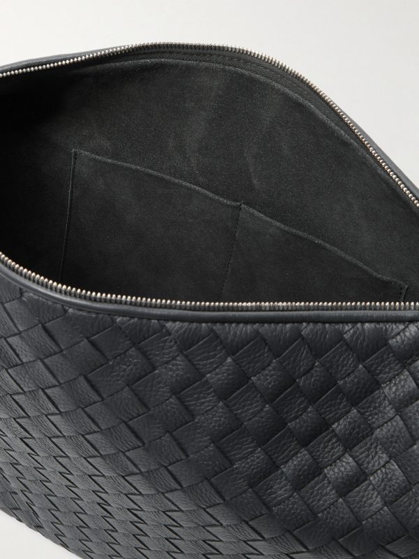 Intrecciato Textured-Leather Tote Bag - E1