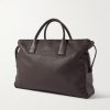Medium Intrecciato Full-Grain Leather Messenger Bag - BK Medium Intrecciato Full-Grain Leather Messenger Bag - BK