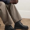 Haddock Intrecciato Leather Ankle Boots - OU Haddock Intrecciato Leather Ankle Boots - OU