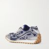 Orbit Metallic Rubber and Mesh Sneakers - BK Orbit Metallic Rubber and Mesh Sneakers - BK