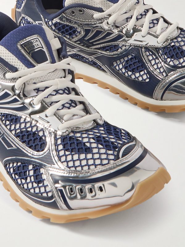 Orbit Metallic Rubber and Mesh Sneakers - CU Orbit Metallic Rubber and Mesh Sneakers - CU