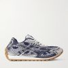 Orbit Metallic Rubber and Mesh Sneakers Orbit Metallic Rubber and Mesh Sneakers
