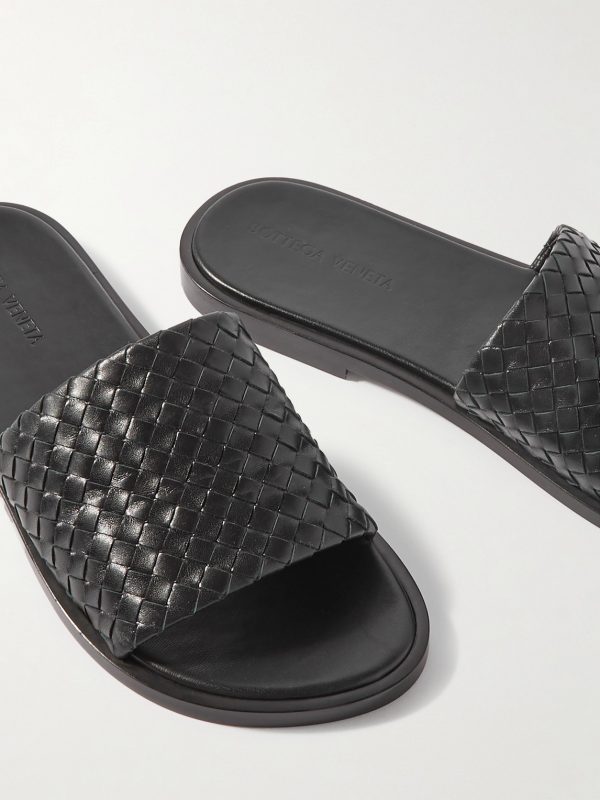 Intrecciato Leather Sandals - CU Intrecciato Leather Sandals - CU