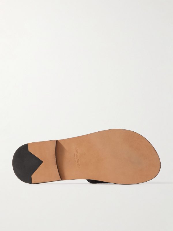 Intrecciato Leather Sandals - E1 Intrecciato Leather Sandals - E1