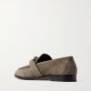 Astaire Knotted Suede Loafers - BK Astaire Knotted Suede Loafers - BK
