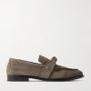 Astaire Knotted Suede Loafers Astaire Knotted Suede Loafers