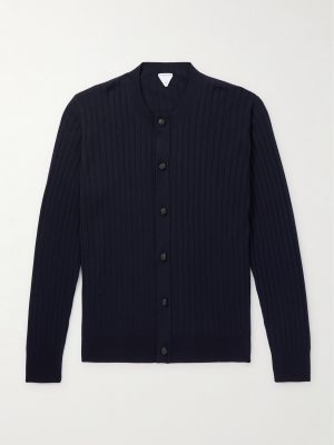 Ribbed Wool Cardigan Ribbed Wool Cardigan