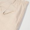 Straight-Leg Pleated Linen and Cotton-Blend Twill Shorts - CU