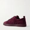 Louis Junior Grosgrain-Trimmed Suede Sneakers - BK Louis Junior Grosgrain-Trimmed Suede Sneakers - BK