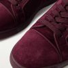 Louis Junior Grosgrain-Trimmed Suede Sneakers - CU Louis Junior Grosgrain-Trimmed Suede Sneakers - CU